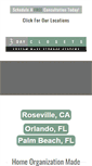 Mobile Screenshot of 3dayclosets.com